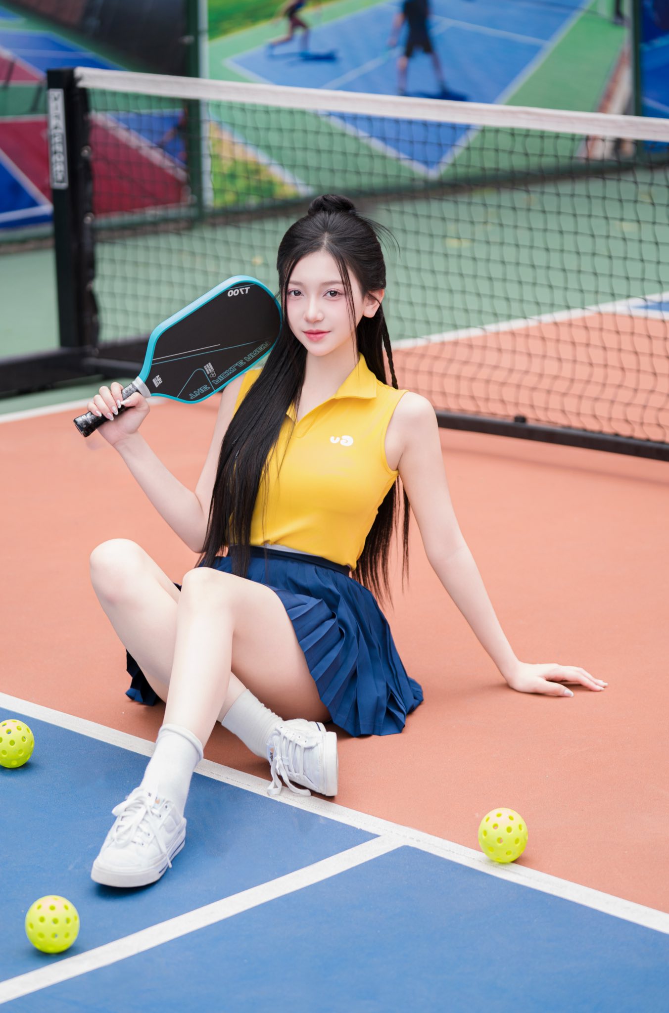 Hot girl pickleball xinh đẹp làm dân tình xao xuyến, danh tính đầy bất ngờ- Ảnh 2.