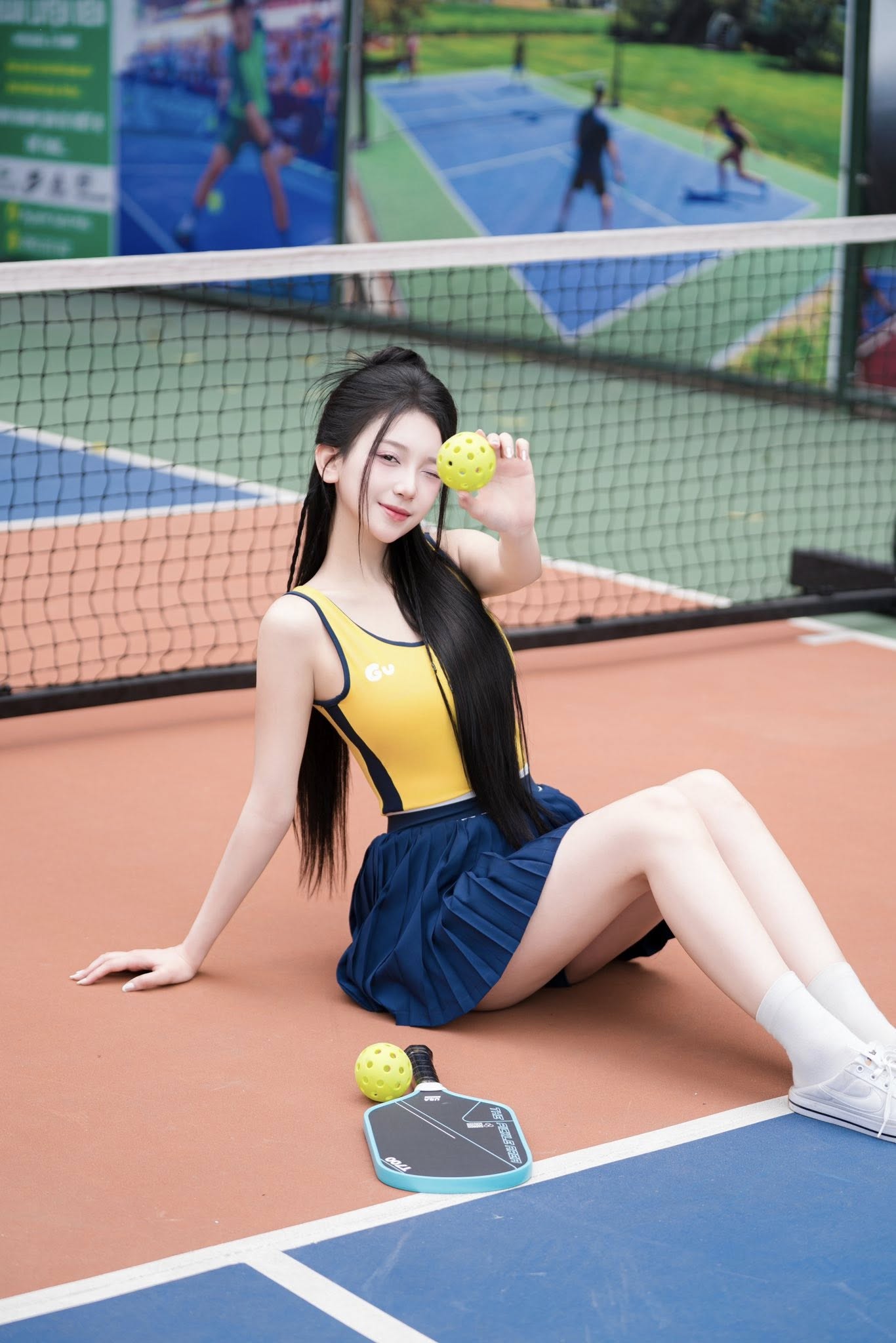 Hot girl pickleball xinh đẹp làm dân tình xao xuyến, danh tính đầy bất ngờ- Ảnh 4.