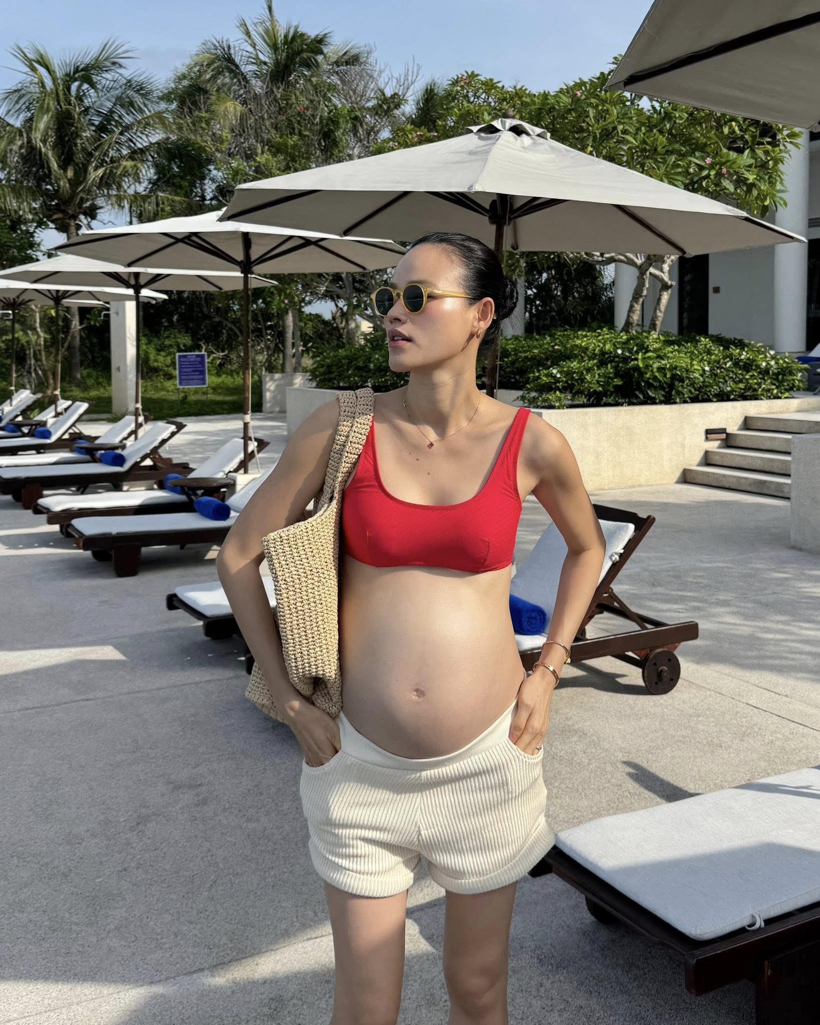 Đây là mẹ bầu chất nhất showbiz Việt, tháng cuối thai kỳ vẫn slay cỡ này!- Ảnh 8. Đây là mẹ bầu chất nhất showbiz Việt, tháng cuối thai kỳ vẫn slay cỡ này!- Ảnh 8.