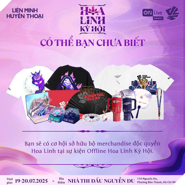 Vong Chung Ket ON Live VCS 2025 Mua He Da San Sang Cho Don Tan Vuong Moi 4 Những phần quà hấp dẫn chờ đón người tham gia sự kiện