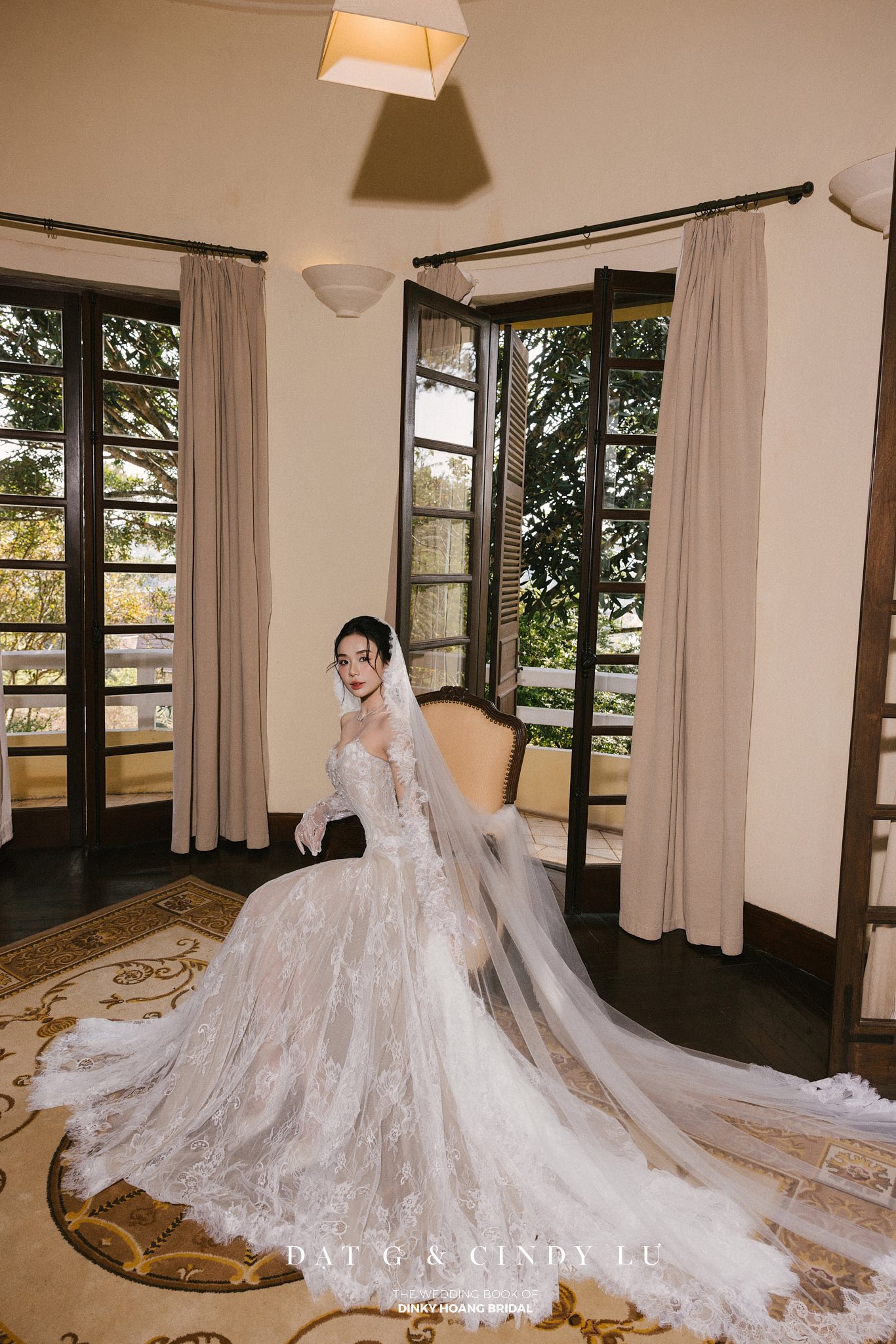 Đạt G và Cindy Lư tung trọn ảnh cưới trước giờ G: Dâu rể đẹp đôi nhưng thái độ 2