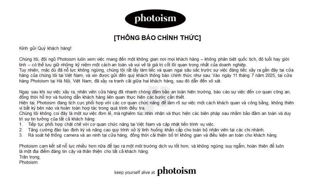 Vụ xô xát tại photobooth Hà Nội: Người nhận là nữ du khách Hàn lên tiếng xin lỗi, nói nguyên nhân dẫn đến hành vi- Ảnh 4.