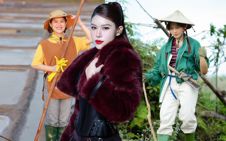 Người đẹp Vbiz là nữ thừa kế “gia tộc nghìn tỷ”: Từng được nuôi như công chúa, nay lăn xả bẻ măng, trồng tỏi giữa trời nắng- Ảnh 1.