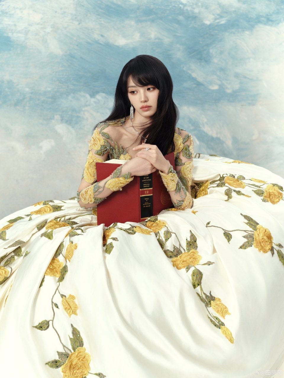 Cho 1 tỷ cũng không dám chê mỹ nhân này nửa câu: Đẹp tuyệt mỹ như bức họa cổ điển, thua công chúa mỗi cái vương miện- Ảnh 2. Cho 1 tỷ cũng không dám chê mỹ nhân này nửa câu: Đẹp tuyệt mỹ như bức họa cổ điển, thua công chúa mỗi cái vương miện- Ảnh 2.