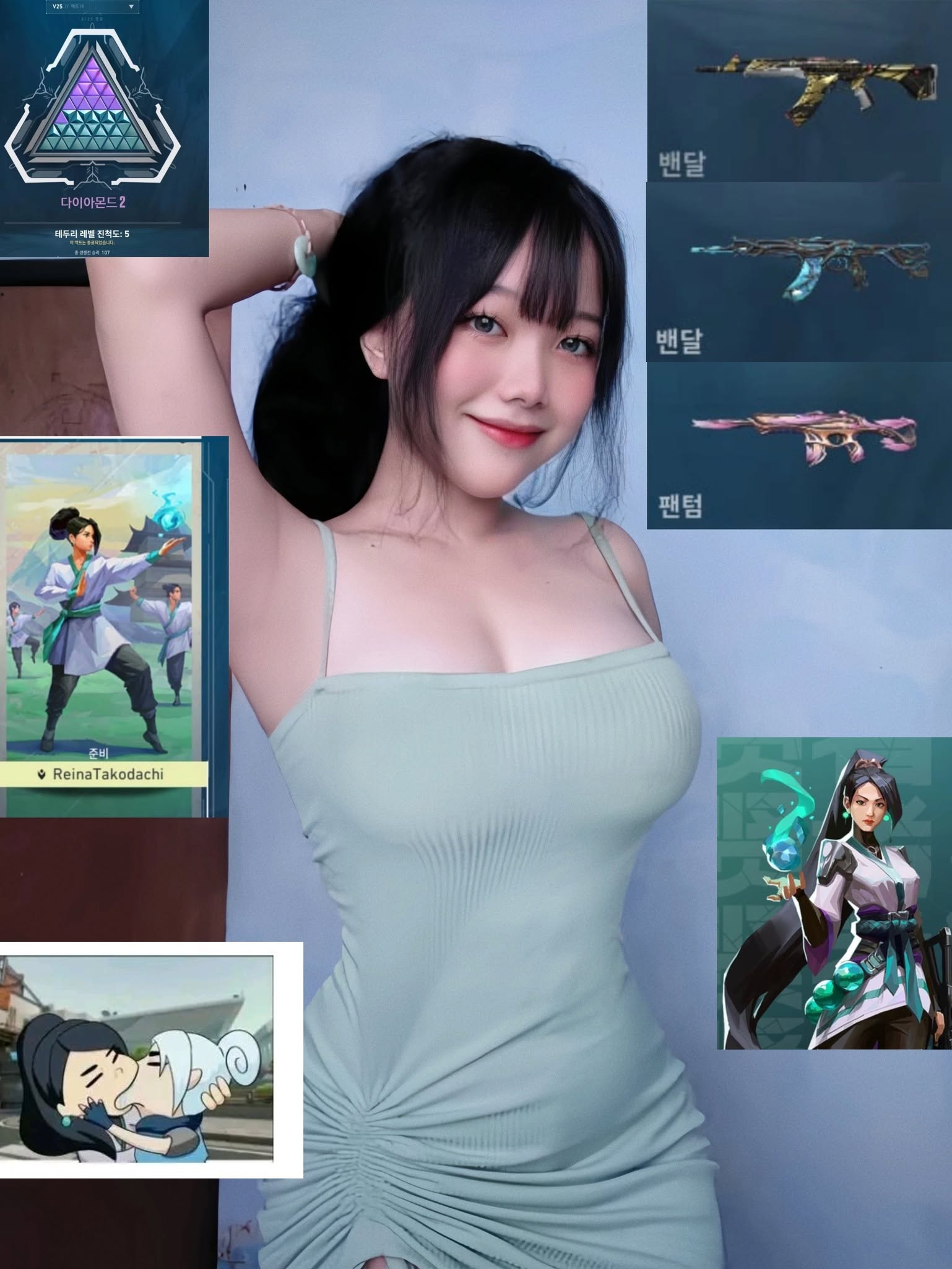 Hot girl VALORANT đu trend, khoe