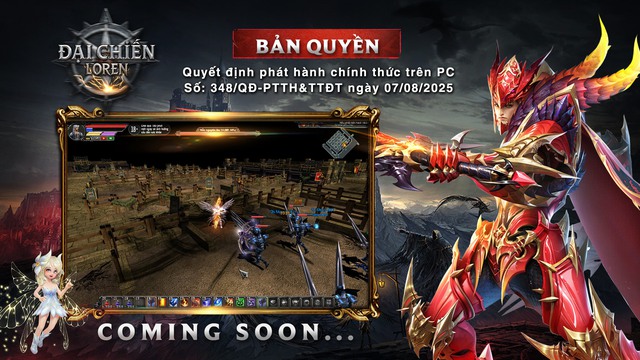 Đại Chiến Loren game hoài niệm MU Online, bản quyền phát hành tại Việt Nam- Ảnh 1. Đại Chiến Loren game hoài niệm MU Online, bản quyền phát hành tại Việt Nam- Ảnh 1.