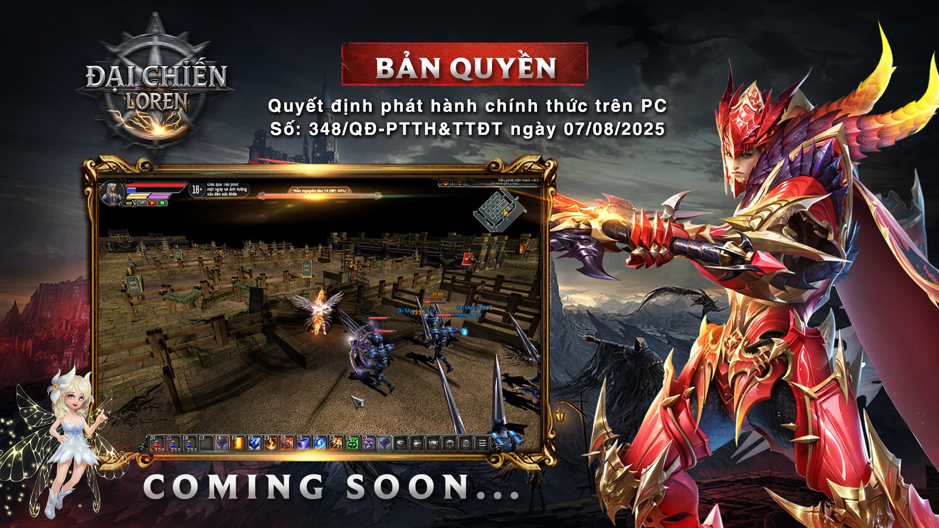 Đại Chiến Loren – Tựa game hoài niệm MU Online sắp ra mắt 528372416 122103831734966715 2877651668061516935 n