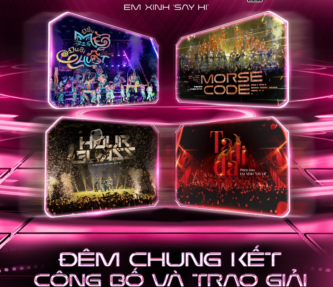 Phương Mỹ Chi chính thức là Quán quân Em Xinh Say Hi, Á quân LyHan và