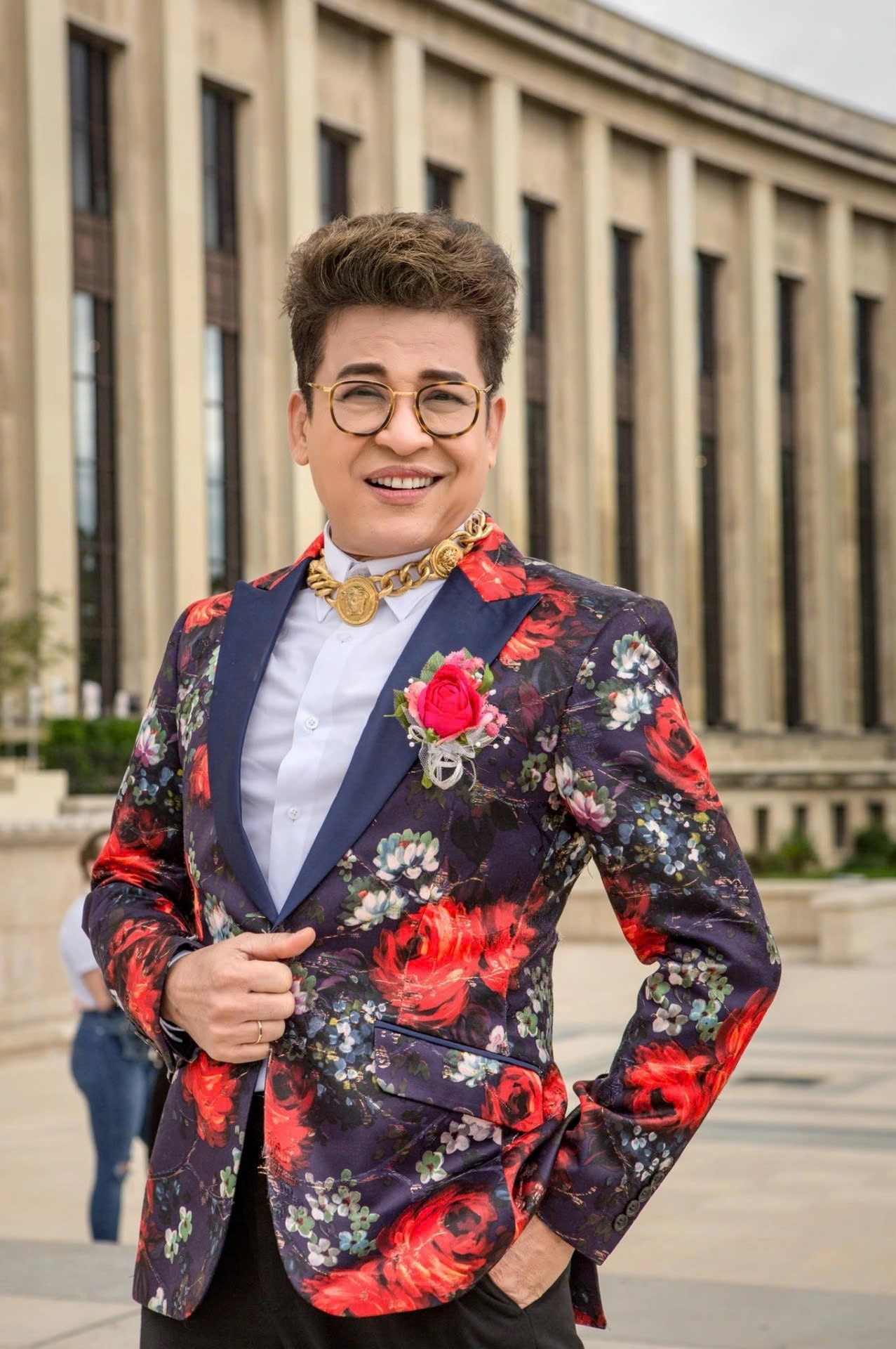 MC Thanh Bạch và những lần dự đám cưới với trang phục lấn át cả cô dâu- Ảnh 9.