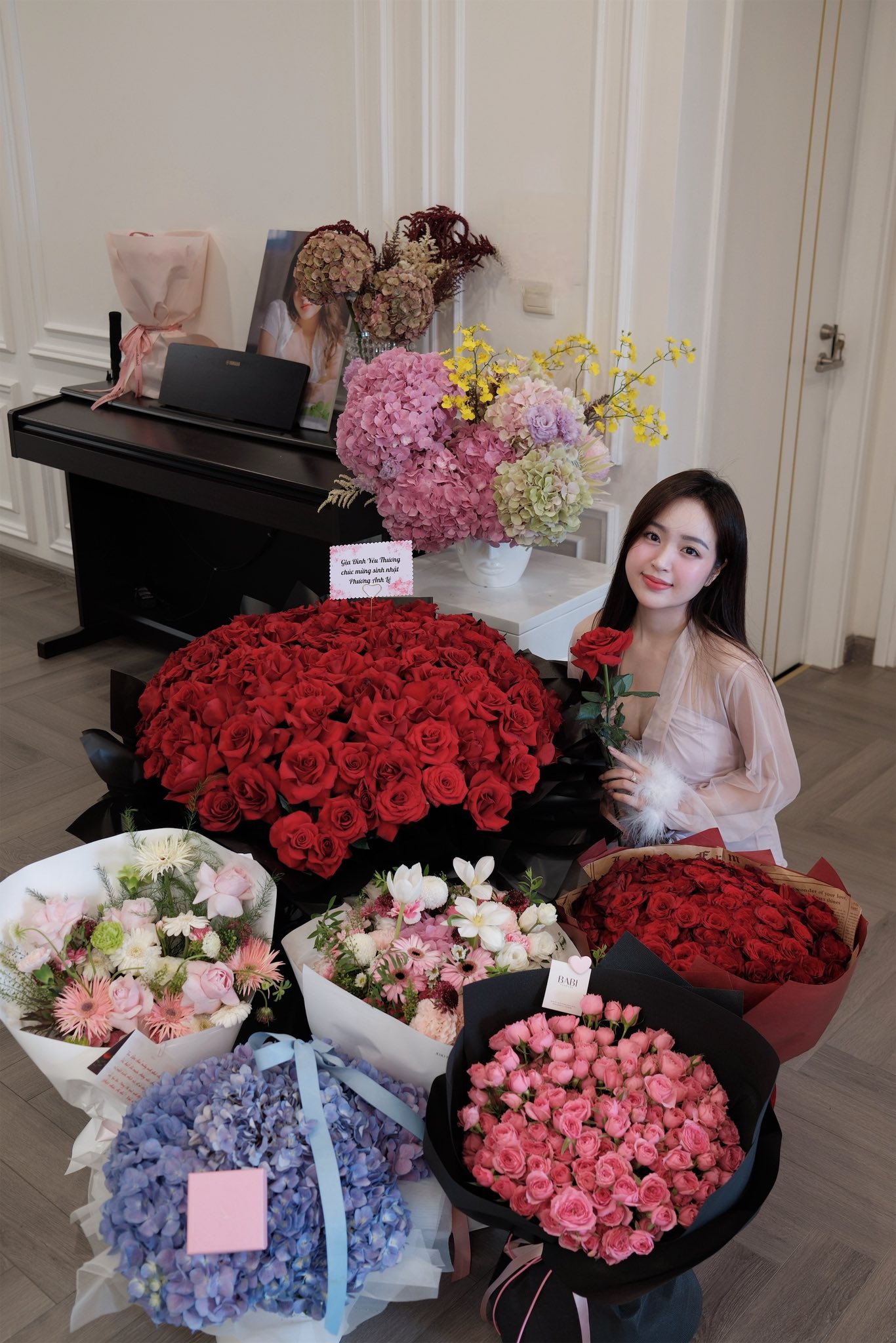 Lê Phương Anh mừng tuổi mới với bộ ảnh sinh nhật ngọt lịm, không thể rời mắt khỏi nhan sắc hot girl- Ảnh 5.