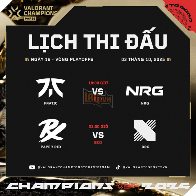 VALORANT Champions 2025: Fnatic vs NRG - Chung Kết Tổng Sẽ Gọi Tên Ai? 4