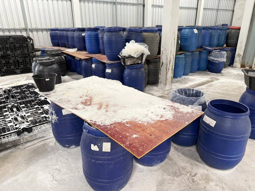 Phát hiện hơn 40 tấn lòng lợn ước tính 7,9 tỷ đồng nhập lậu từ Trung Quốc, bốc mùi hôi thối trong kho hàng tại Thái Lan- Ảnh 2.