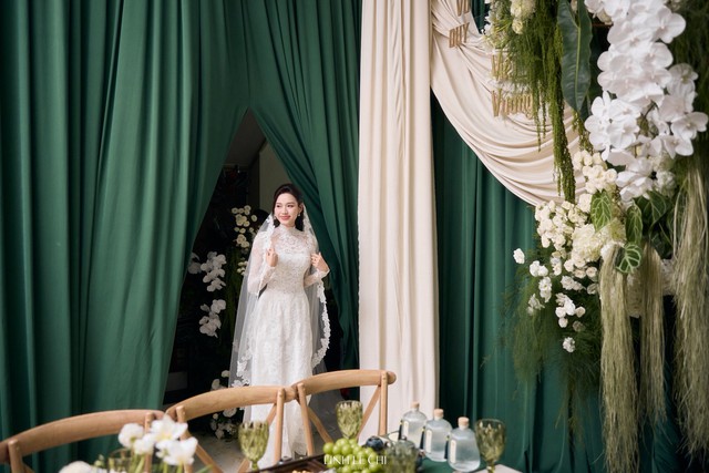 Lễ đón dâu Đỗ Hà và thiếu gia tập đoàn Sơn Hải: Cô dâu cực xinh, thái độ mẹ chồng gây chú ý- Ảnh 1.