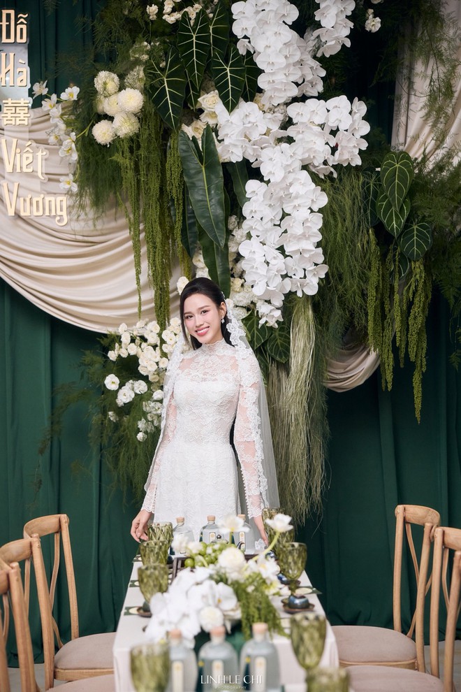 Lễ đón dâu Đỗ Hà và thiếu gia tập đoàn Sơn Hải: Cô dâu cực xinh, thái độ mẹ chồng gây chú ý- Ảnh 2.