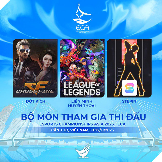 Danh Sách Đội Hình Chính Thức Tham Dự ECA 2025 - Bộ Môn Liên Minh Huyền Thoại