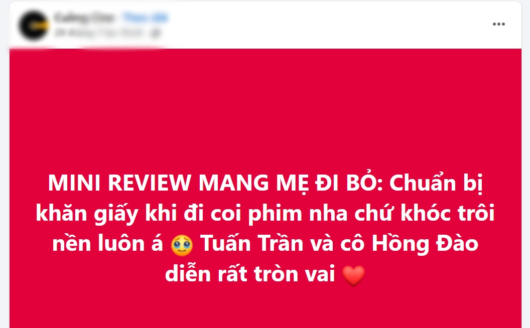 MXH tranh cãi không dứt vì phim Việt top 1 phòng vé: Người khóc đến “váng đầu”, người xem xong uất ức cả đêm- Ảnh 5. MXH tranh cãi không dứt vì phim Việt top 1 phòng vé: Người khóc đến “váng đầu”, người xem xong uất ức cả đêm- Ảnh 5.