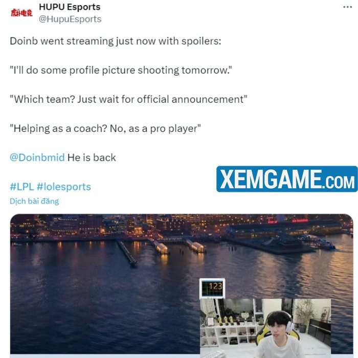 Uzi sụt giảm độ phổ biến trên stream, lý do là vì bỏ LMHT 5dytvgws image