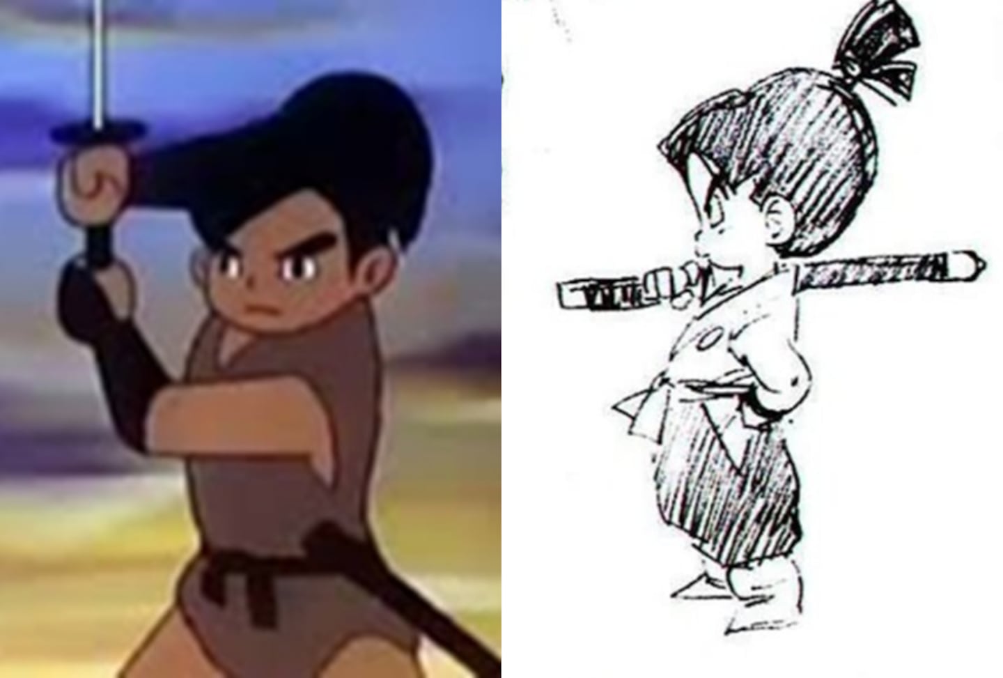 Bản phác thảo gốc của Akira Toriyama tiết lộ Gohan có thể trở thành một samurai trong Dragon Ball Z- Ảnh 1. Bản phác thảo gốc của Akira Toriyama tiết lộ Gohan có thể trở thành một samurai trong Dragon Ball Z- Ảnh 1.