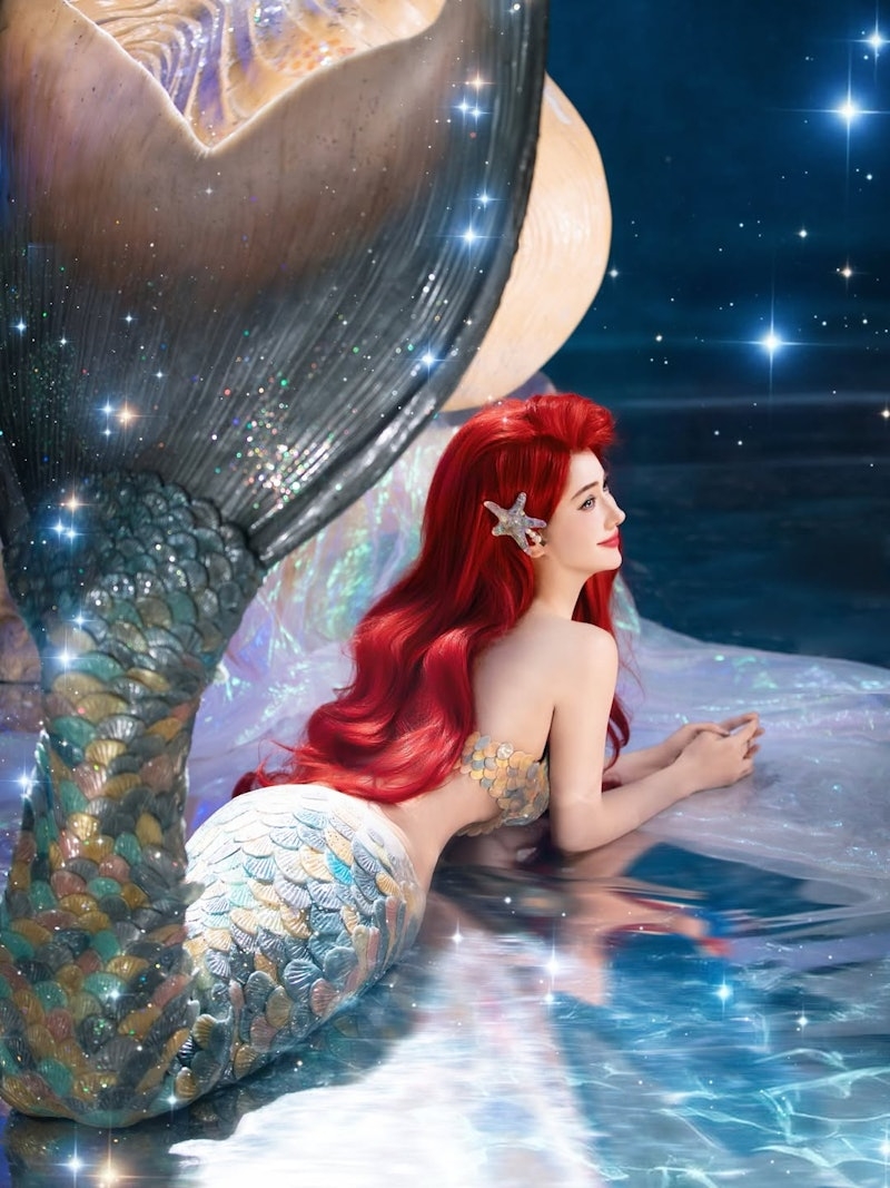 Vào mà xem nàng tiên cá đẹp nhất thế giới: Nhan sắc nâng tầm nguyên tác, cỡ này sao rời mắt nổi- Ảnh 4.
