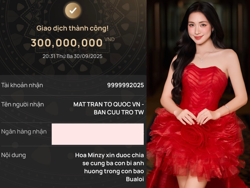 Trường Giang, Mỹ Tâm, vợ chồng Trấn Thành và dàn sao chung tay quyên góp khắc phục hậu quả bão lũ- Ảnh 4. Trường Giang, Mỹ Tâm, vợ chồng Trấn Thành và dàn sao chung tay quyên góp khắc phục hậu quả bão lũ- Ảnh 4.