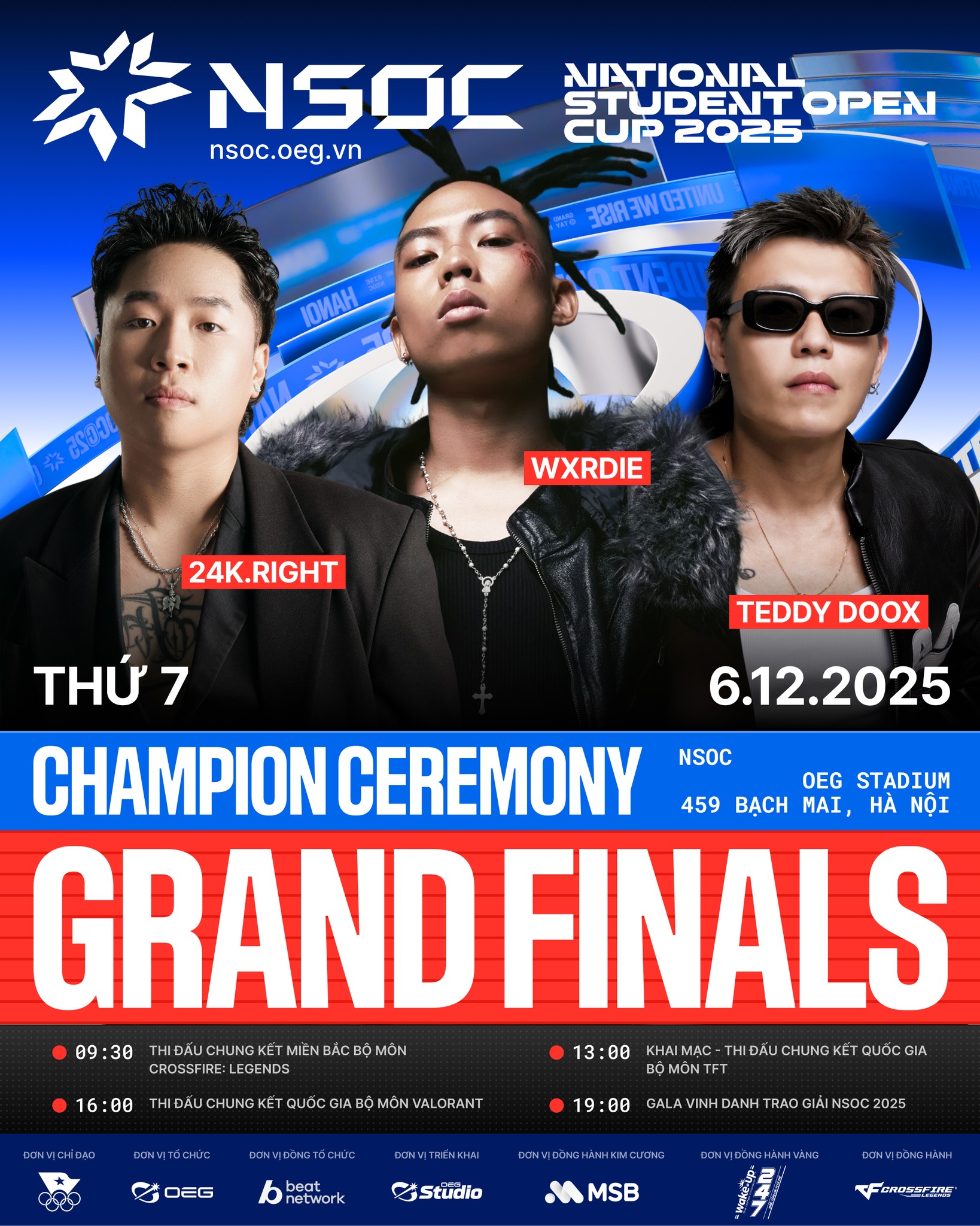 Điểm danh các đội tuyển và tuyển thủ tranh tài ở vòng Chung kết Quốc gia NSOC 2025- Ảnh 6.