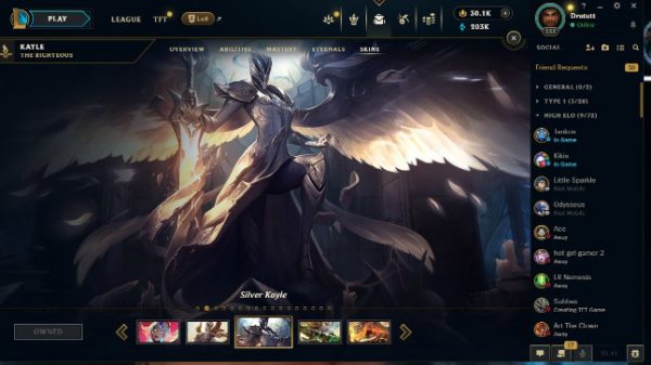 LMHT: Hoàn thành thử thách 6 vai trò lên Thách Đấu, streamer được tặng skin hiếm nhất game 6 vi tri thumbjpg