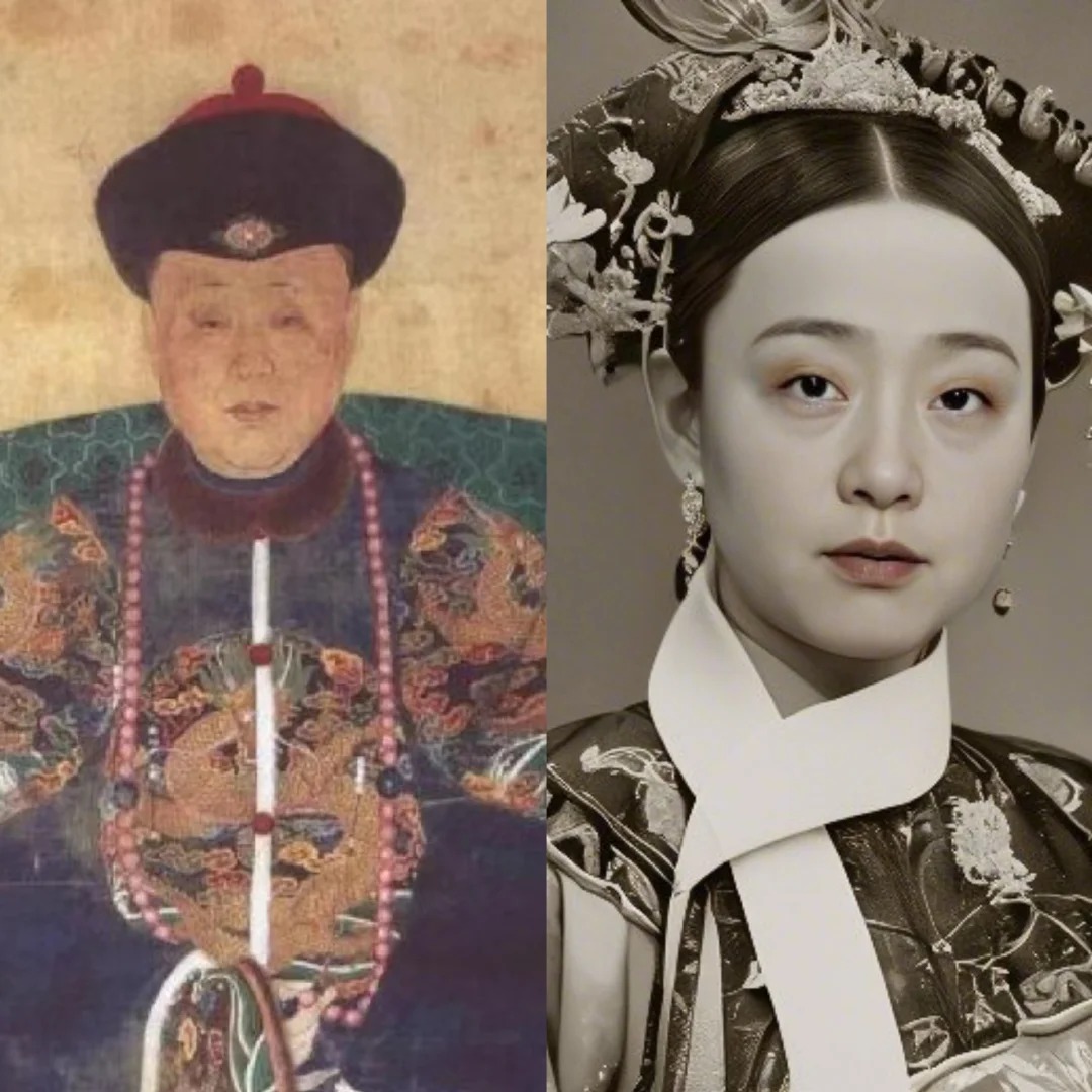 Bức ảnh phục dựng chân dung công chúa