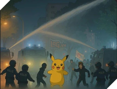 Người biểu tình này, được đám đông gọi là