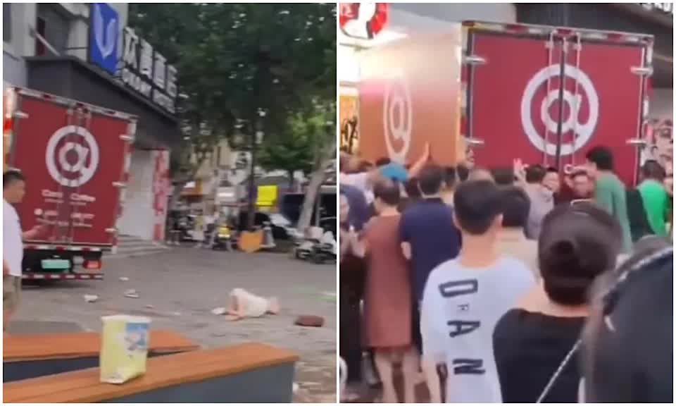 Hai người phụ nữ bị xe tải đâm tử vong khi đang uống trà sữa trước cửa quán nước- Ảnh 3.