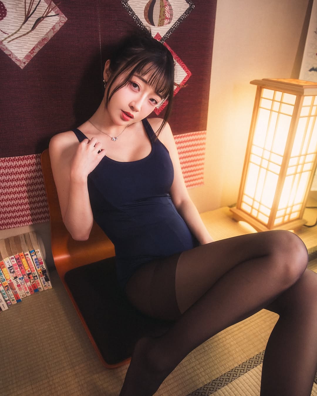 6rtcj83 Mỹ nữ Lena gây sốt mạng xã hội với bộ ảnh Sukumizu gợi cảm 6rtcj83