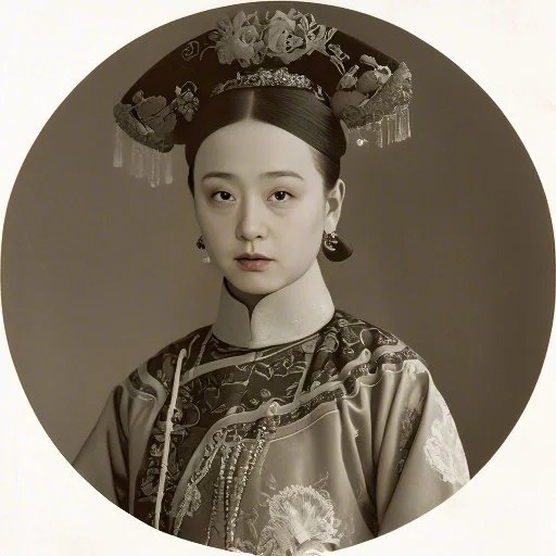 Bức ảnh phục dựng chân dung công chúa