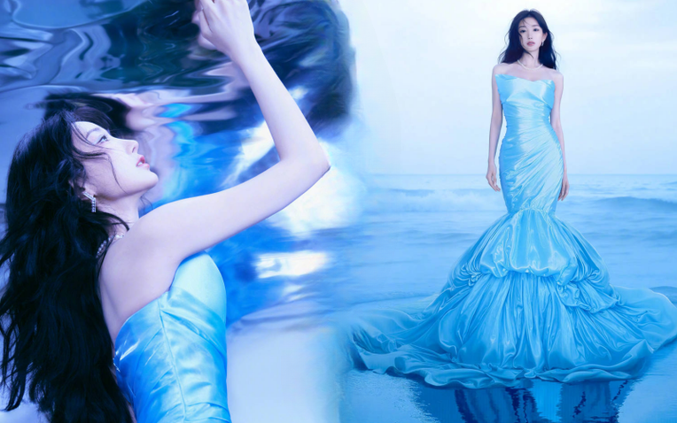 Hóa thân thành mỹ nhân ngư, Mao Hiểu Đồng khiến netizen