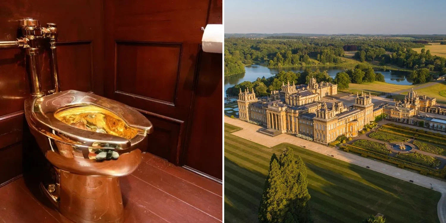 Chiếc bồn cầu vàng hơn 90 tỷ