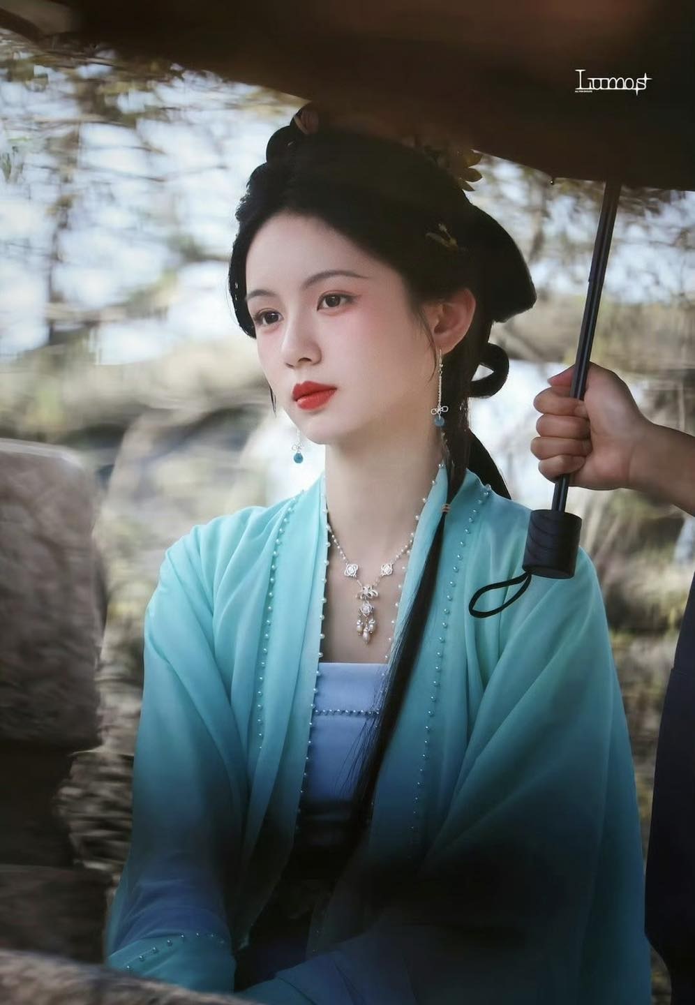 Mỹ nhân thời Tống đẹp nhất màn ảnh Trung lúc này: Tuyệt sắc giai nhân, được khen như từ trong tranh bước ra- Ảnh 1.