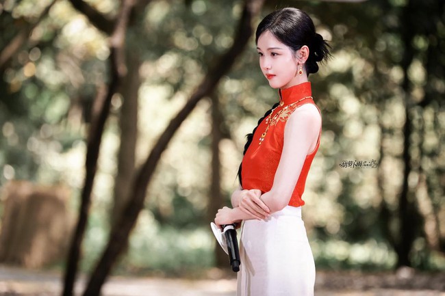 Mỹ nhân Trung Quốc tuyên truyền phim mới mà đẹp chấn động: Quốc sắc thiên hương, bạch nguyệt quang trong truyền thuyết- Ảnh 7.