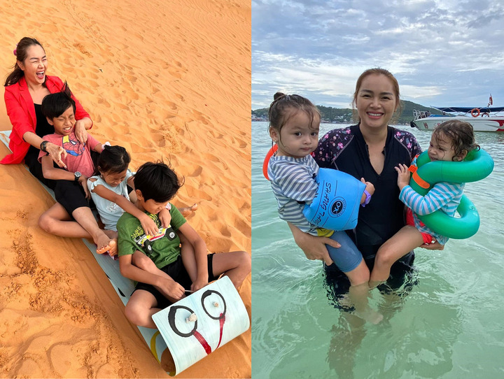 Á hậu Việt làm mẹ đơn thân của 5 nhóc tỳ: 2 lần cưới hụt, bí mật kết hôn ở Mỹ- Ảnh 6.