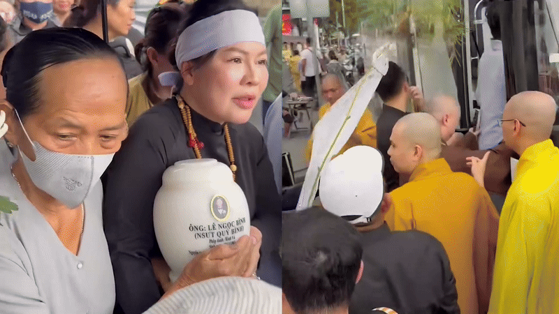 Nữ diễn viên nghẹn ngào tiễn biệt Quý Bình: 1,4 triệu người xem mà xót xa- Ảnh 1.