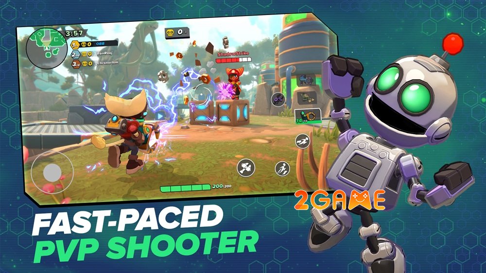 Sony “thả xích” game mobile đầu tiên mang thương hiệu PlayStation – Ratchet & Clank: Ranger Rumble 8nk4htsd ratchet clank ranger rumble soft launch 2
