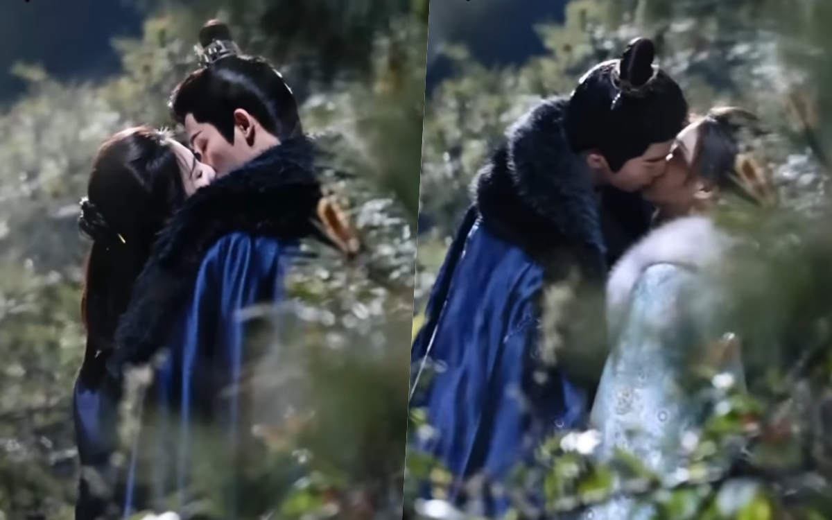 Khó tin cặp đôi Trung Quốc hôn