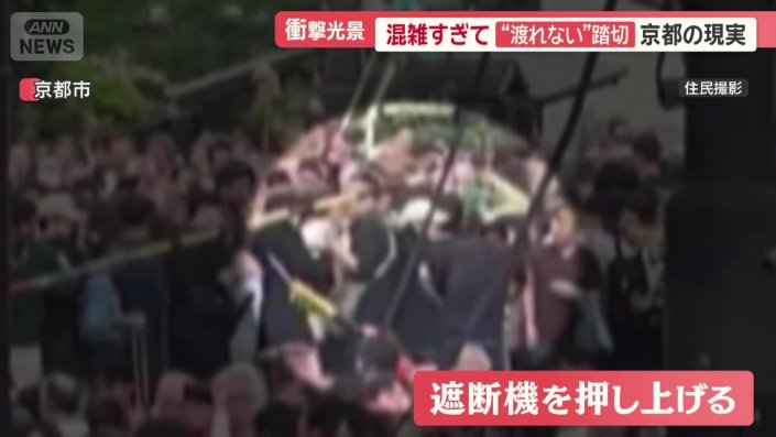 Khách du lịch tràn ra đường ray nổi tiếng Khách du lịch tràn ra đường ray nổi tiếng