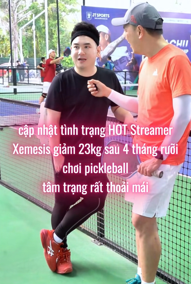 Chồng cũ Xoài Non lộ diện hậu giảm cân, 1 sao nữ tái xuất sân pickleball sau 5 tháng gãy chân- Ảnh 1.
