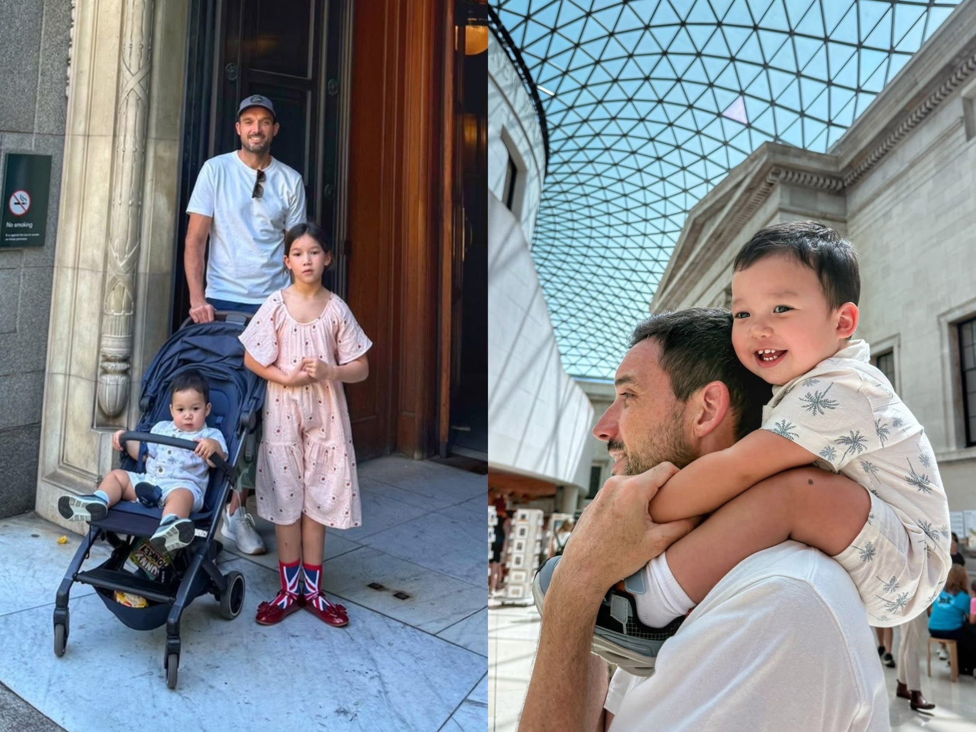 Siêu mẫu Hà Anh lần đầu đưa con trai về quê nội nghỉ hè, chị cả Myla gây ngạc nhiên vì hành động dành cho em út- Ảnh 3.