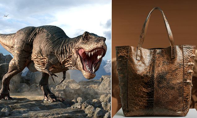 Ý tưởng táo bạo: Sản xuất túi xách từ da khủng long bạo chúa nhờ vào DNA cách đây hàng triệu năm để bảo vệ môi trường?- Ảnh 5. Ý tưởng táo bạo: Sản xuất túi xách từ da khủng long bạo chúa nhờ vào DNA cách đây hàng triệu năm để bảo vệ môi trường?- Ảnh 5.