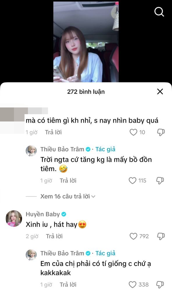 Thiều Bảo Trâm bị biến chứng hậu Thiều Bảo Trâm bị biến chứng hậu