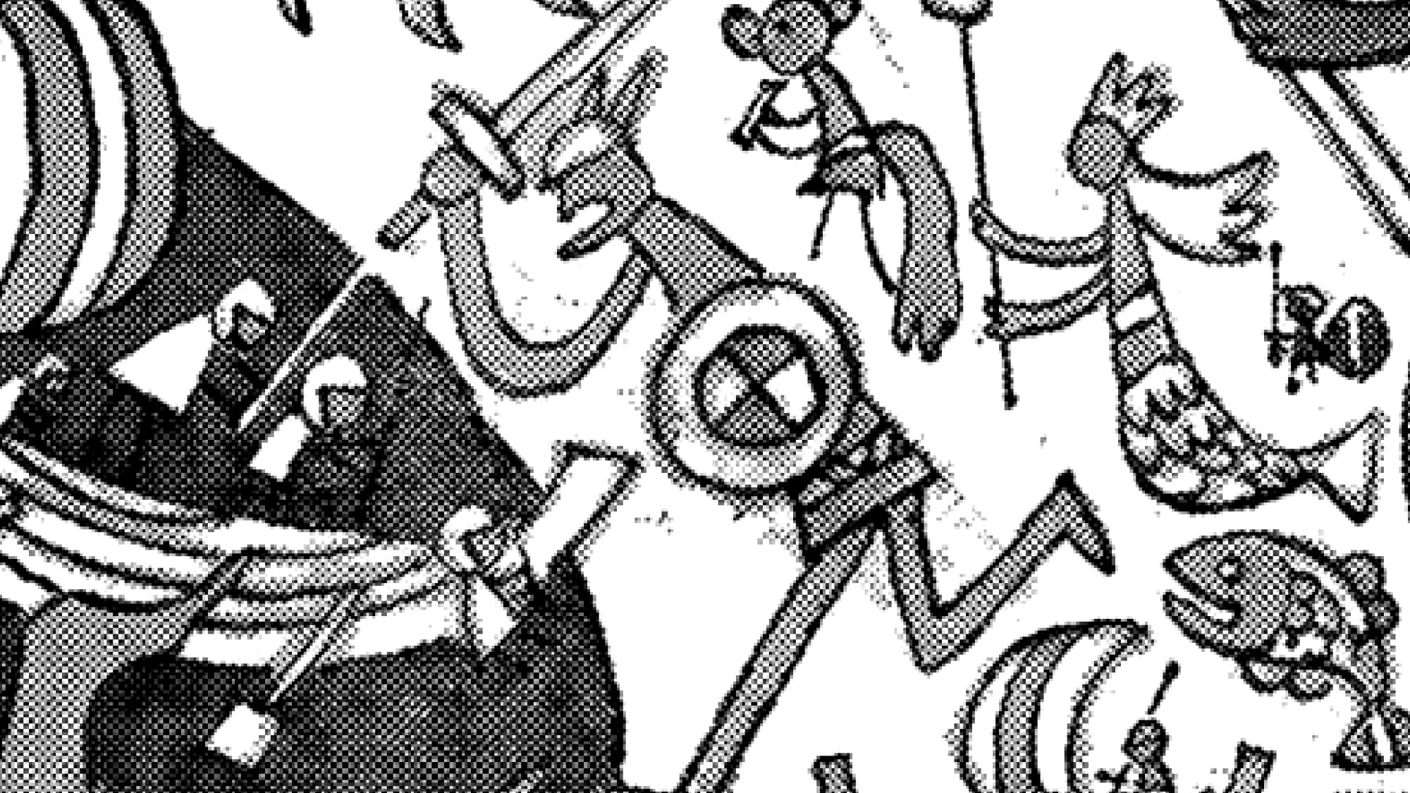 One Piece: Săm soi 26 quả trứng phục sinh tiết lộ quá khứ và tương lai trong bức tranh tường ở Elbaf (P.2)- Ảnh 11. One Piece: Săm soi 26 quả trứng phục sinh tiết lộ quá khứ và tương lai trong bức tranh tường ở Elbaf (P.2)- Ảnh 11.