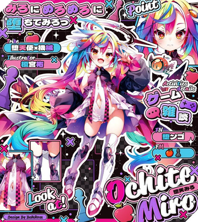 Ochite Miro: Vtuber được chính tác giả No Game No Life đứng sau thiết kế tạo hình 2