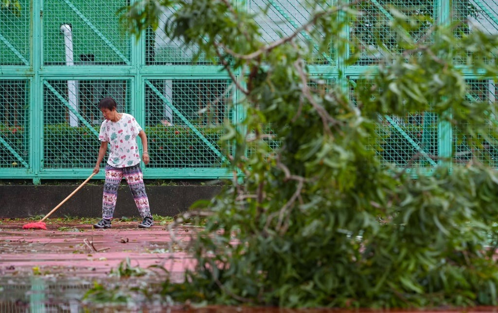 Hàng trăm cây đổ, hàng chục người nhập viện do bão Wipha ở Trung Quốc- Ảnh 3.