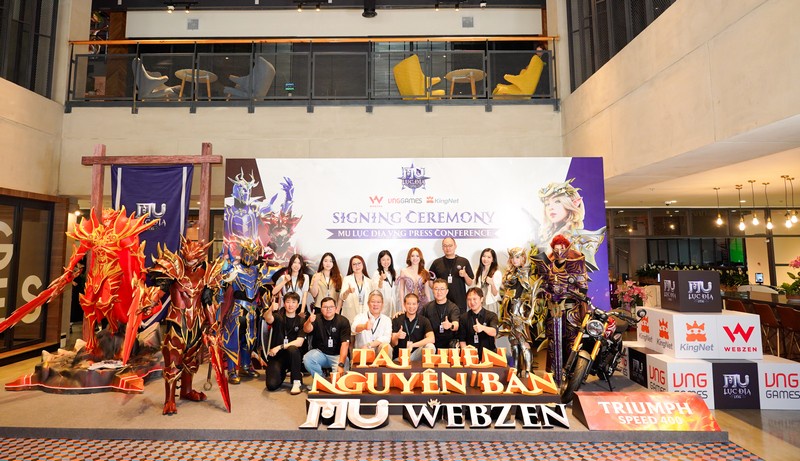 VNGGames hợp tác chiến lược với Webzen và Kingnet, chính thức phát hành MU Lục Địa VNG tại Việt Nam a5vhcao