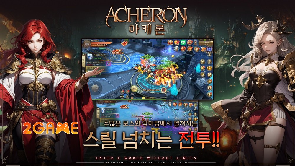 Acheron – Thế giới ảo mộng đầy mê hoặc với lối chơi độc đáo acheronmobile 2