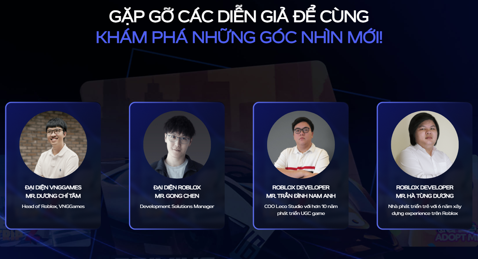 Khám phá Workshop “Roblox: An Immersive Platform for Innovation” cùng VNGGames